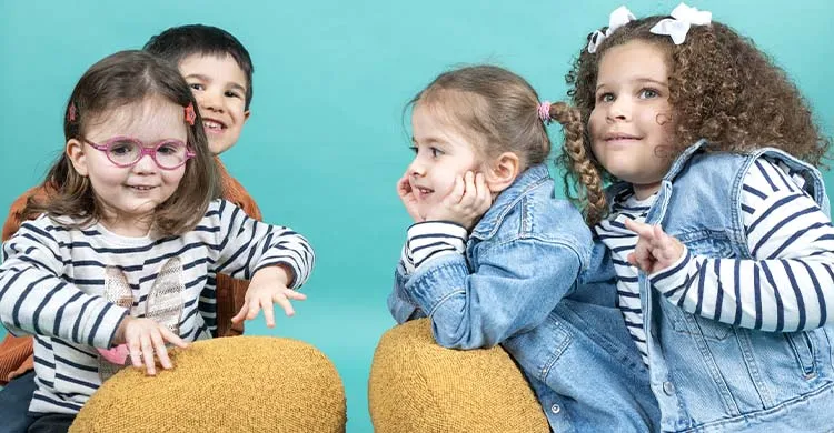 4 enfants atteints de maladies rares suivis ou traités grâce à l'AFM-Téléthon